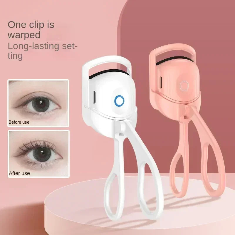 USB Electric Eyelash Curler - Fast Heating & Lasting Curl
