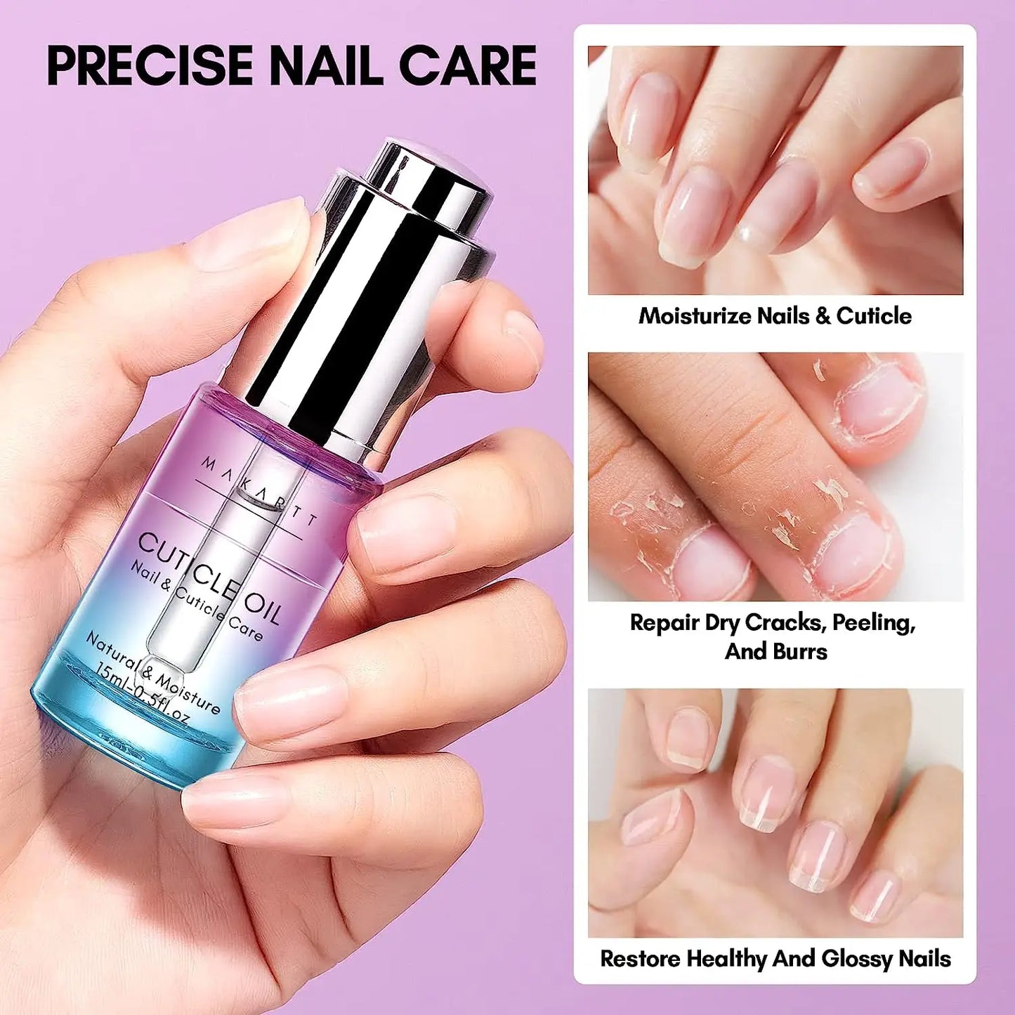Makartt 15ML Cuticle Oil - Nail Care & Growth Treatment