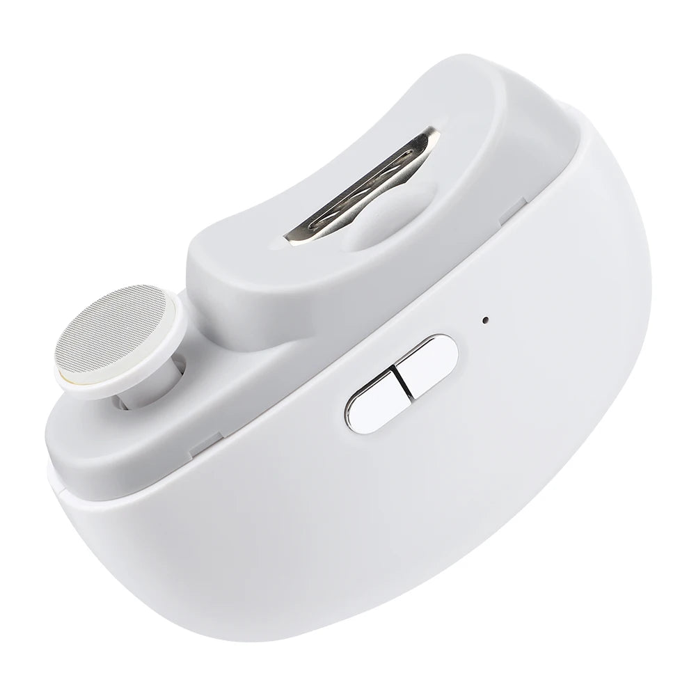 2-in-1 elektrische nagelknipper en polijstmachine – Automatische trimmer voor volwassen- en babynagels