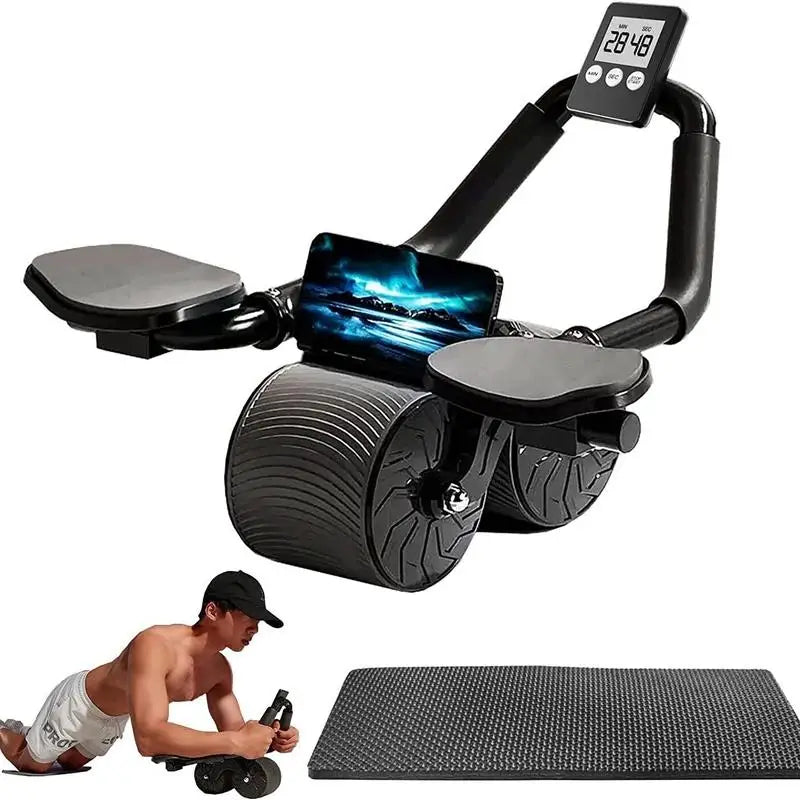 Ab Machine Workout Abdominal Fitness Wheel for Core Muscles Training