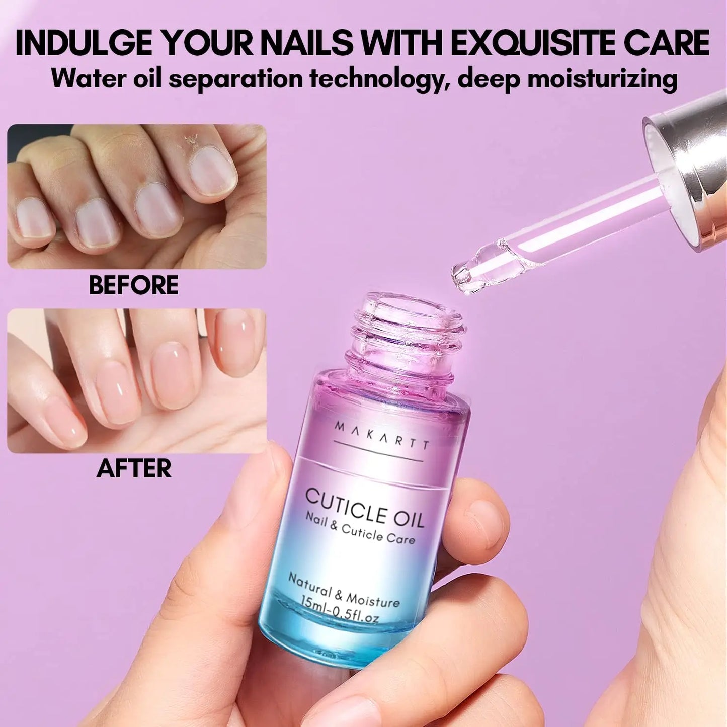 Makartt 15ML Cuticle Oil - Nail Care & Growth Treatment