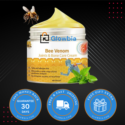 Glowbia | Gewrichtsmassagecrème met bijengif voor diepe hydratatie en herstel