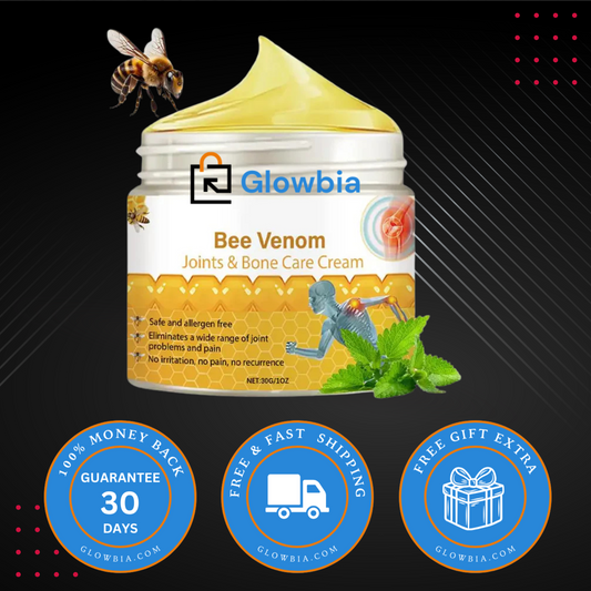 Glowbia | Joint Massage Cream with Bee Venom for Deep Moisturizing and Repair