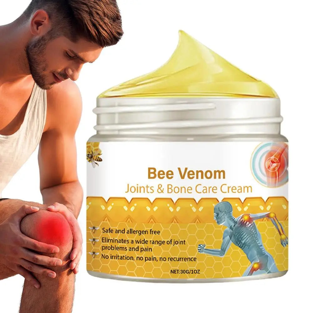 Glowbia | Joint Massage Cream with Bee Venom for Deep Moisturizing and Repair