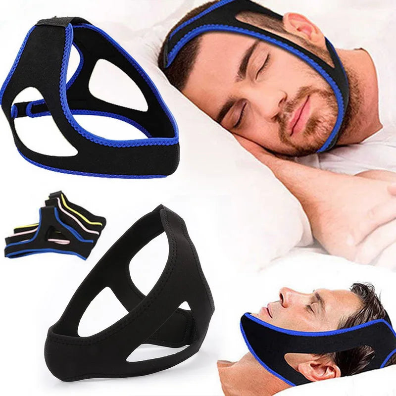 Glowbia | Anti-Snoring Chin Strap Mouth Guard for Better Sleep & Breath