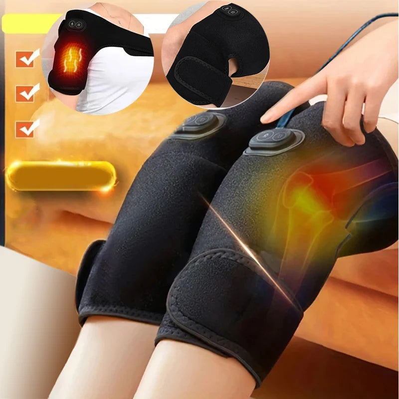 Glowbia | Heated Shoulder & Knee Brace with Vibration Massage