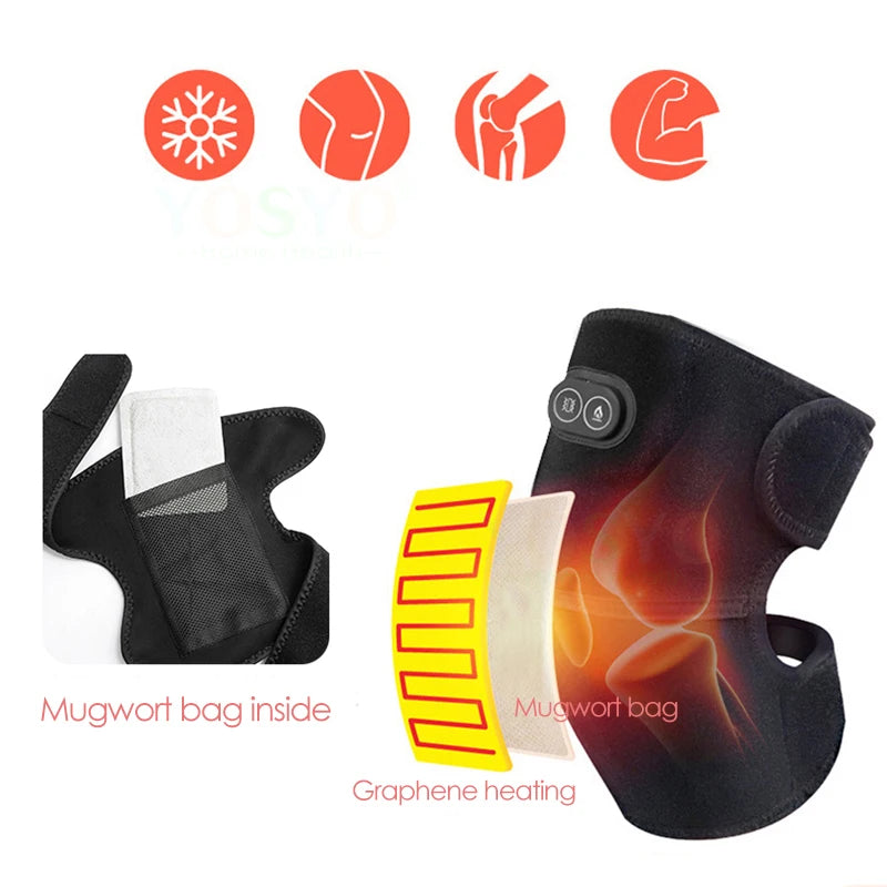 Glowbia | Heated Shoulder & Knee Brace with Vibration Massage