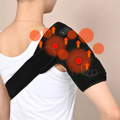 Glowbia | Heated Shoulder & Knee Brace with Vibration Massage