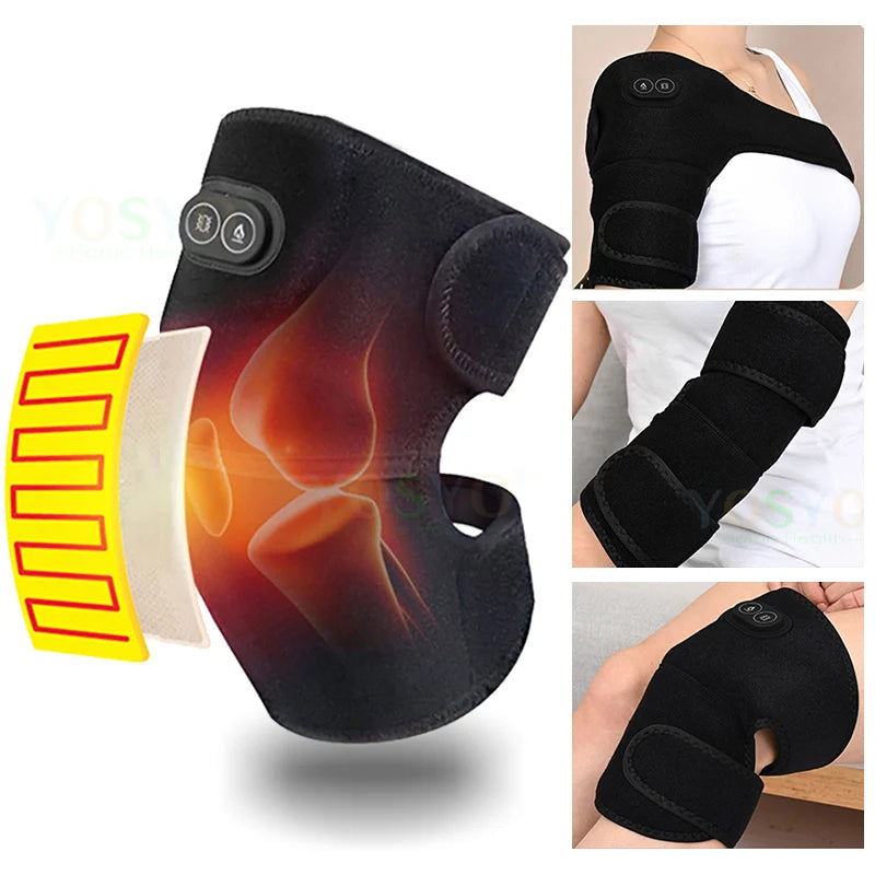 Glowbia | Heated Shoulder & Knee Brace with Vibration Massage