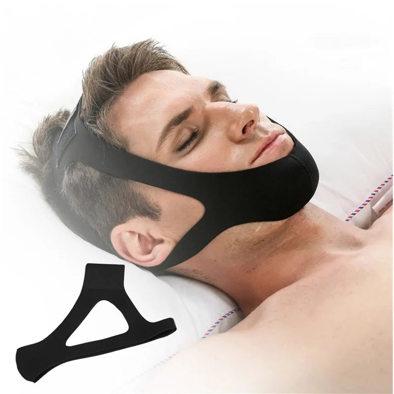 Glowbia | Anti-Snoring Chin Strap Mouth Guard for Better Sleep & Breath