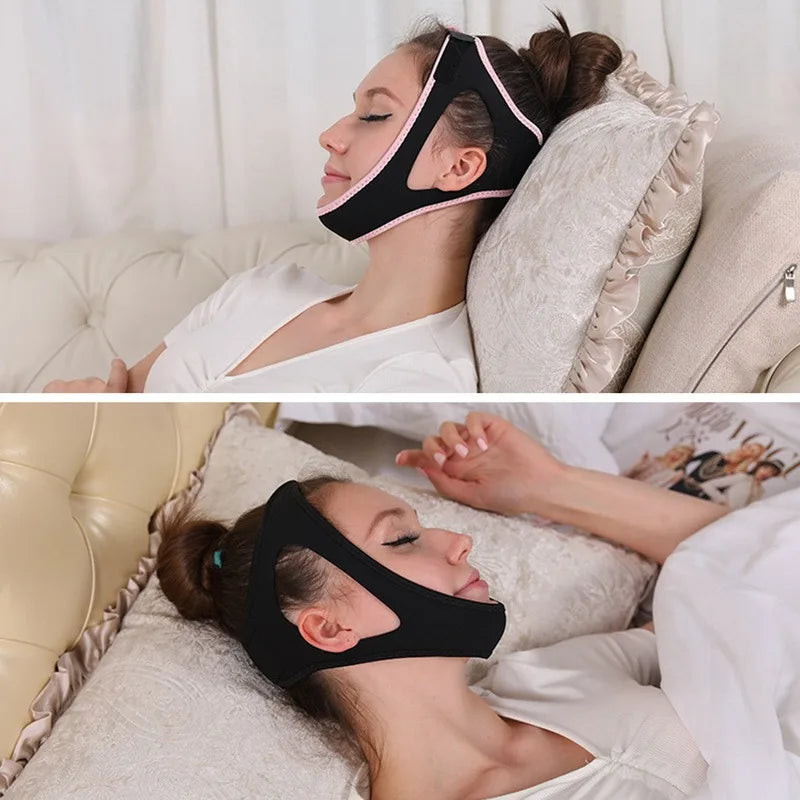 Glowbia | Anti-Snoring Chin Strap Mouth Guard for Better Sleep & Breath