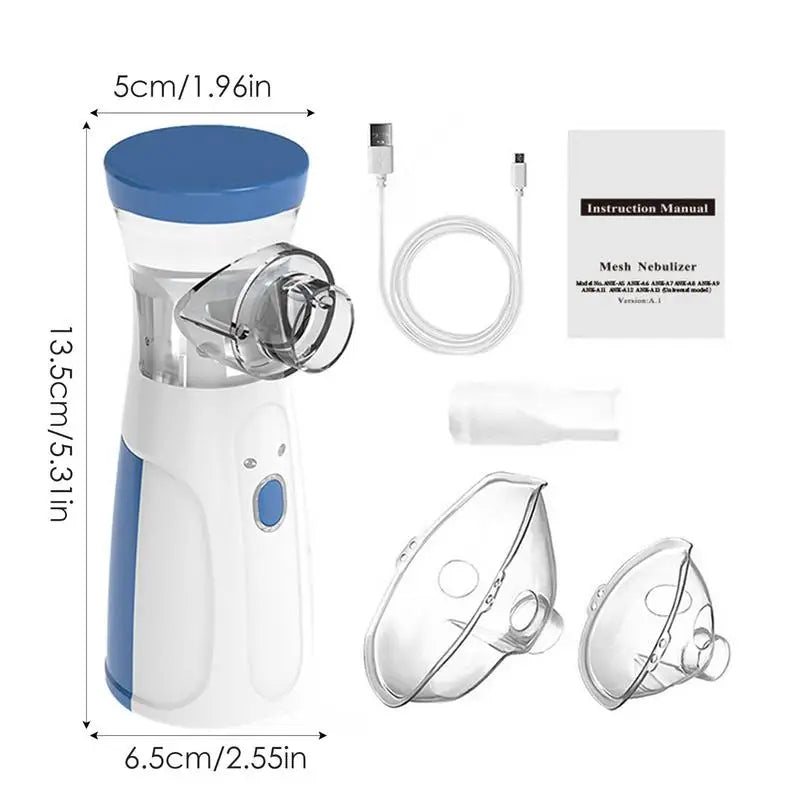 Glowbia | Portable Atomizer Inhaler Compact Nebulizer Machine