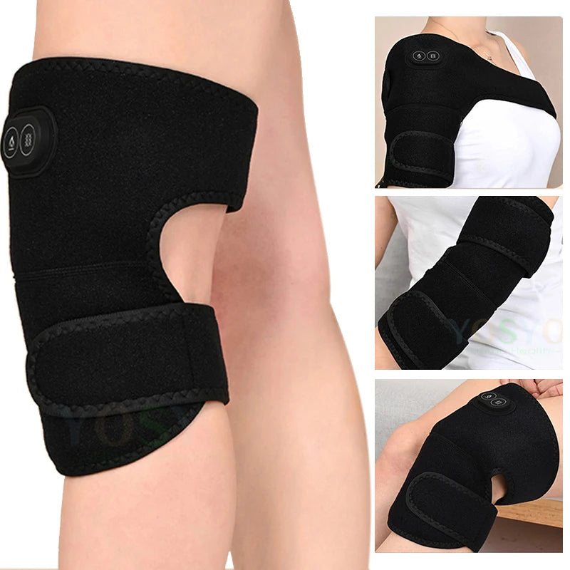 Glowbia | Heated Shoulder & Knee Brace with Vibration Massage