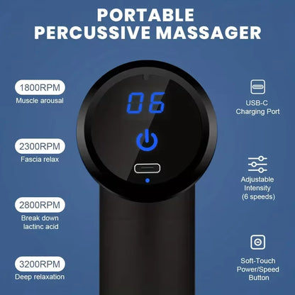 Mini Muscle Massage Gun Muscle Relaxation Massage Fitness Device