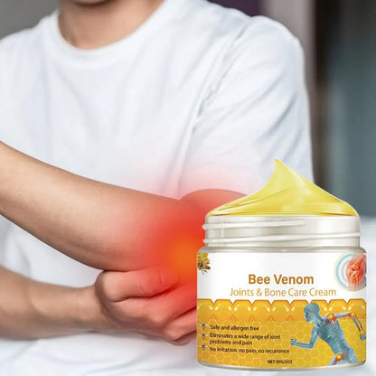 Glowbia | Joint Massage Cream with Bee Venom for Deep Moisturizing and Repair