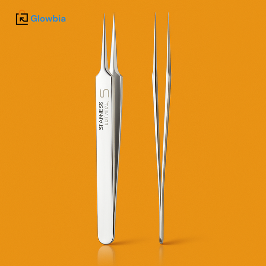 German Ultra-Fine No. 5 Blackhead Tweezers & Acne Tool for Beauty Salons